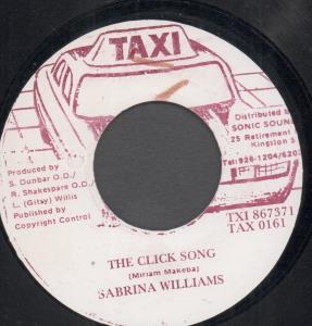 Sabrina Williams - Click Song - 7 Inch