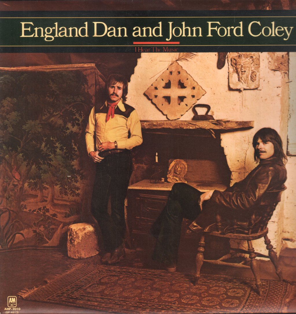 England Dan And John Ford Coley - I Hear The Music - Lp