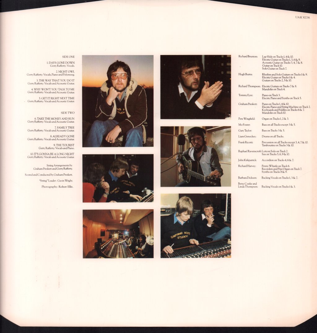 Gerry Rafferty - Night Owl - Lp