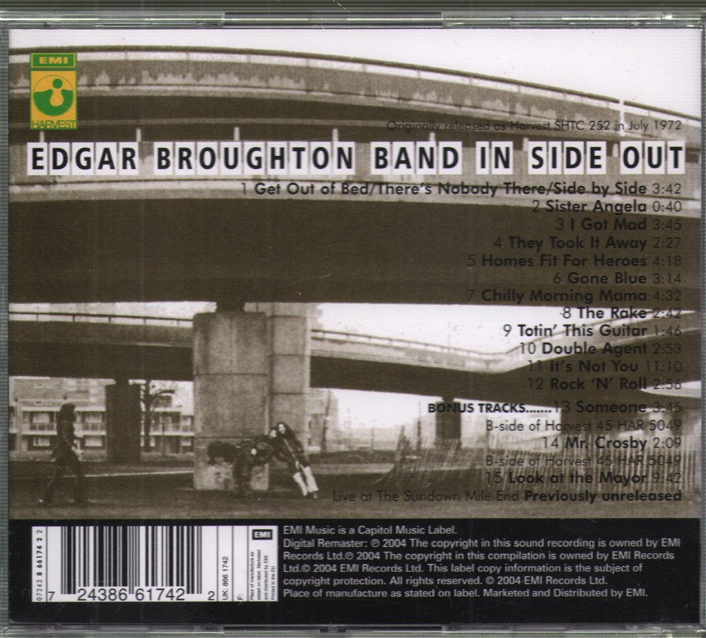 Edgar Broughton Band - In Side Out - Cd