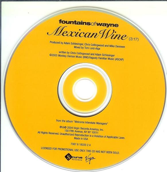 Fountains Of Wayne - Mexican Wine - Cd