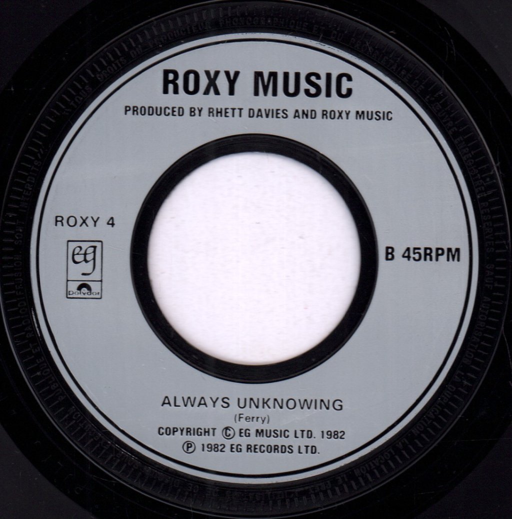Roxy Music - Avalon - 7 Inch