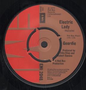 Geordie - Electric Lady - 7 Inch