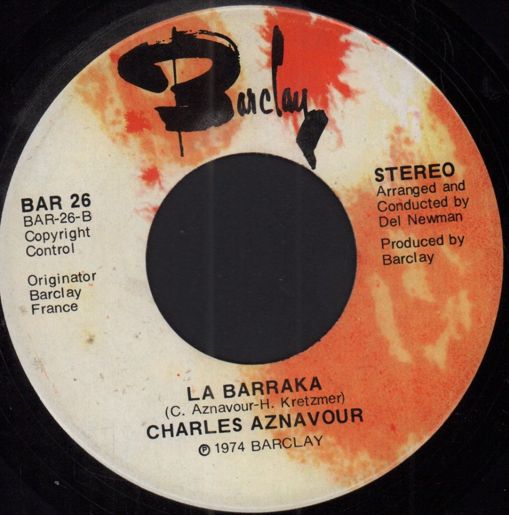 Charles Aznavour - She - 7 Inch