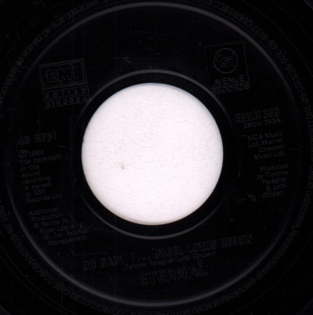 Eternal (Female Group) - Oh Baby I - 7 Inch