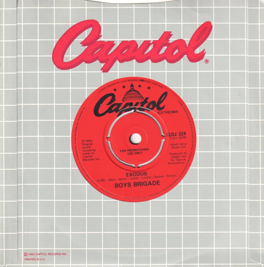 Boys Brigade - Passion Of Love - 7 Inch