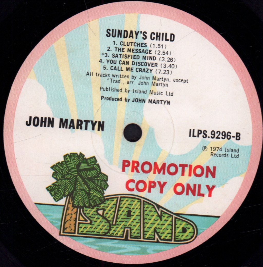 John Martyn - Sunday's Child - Lp