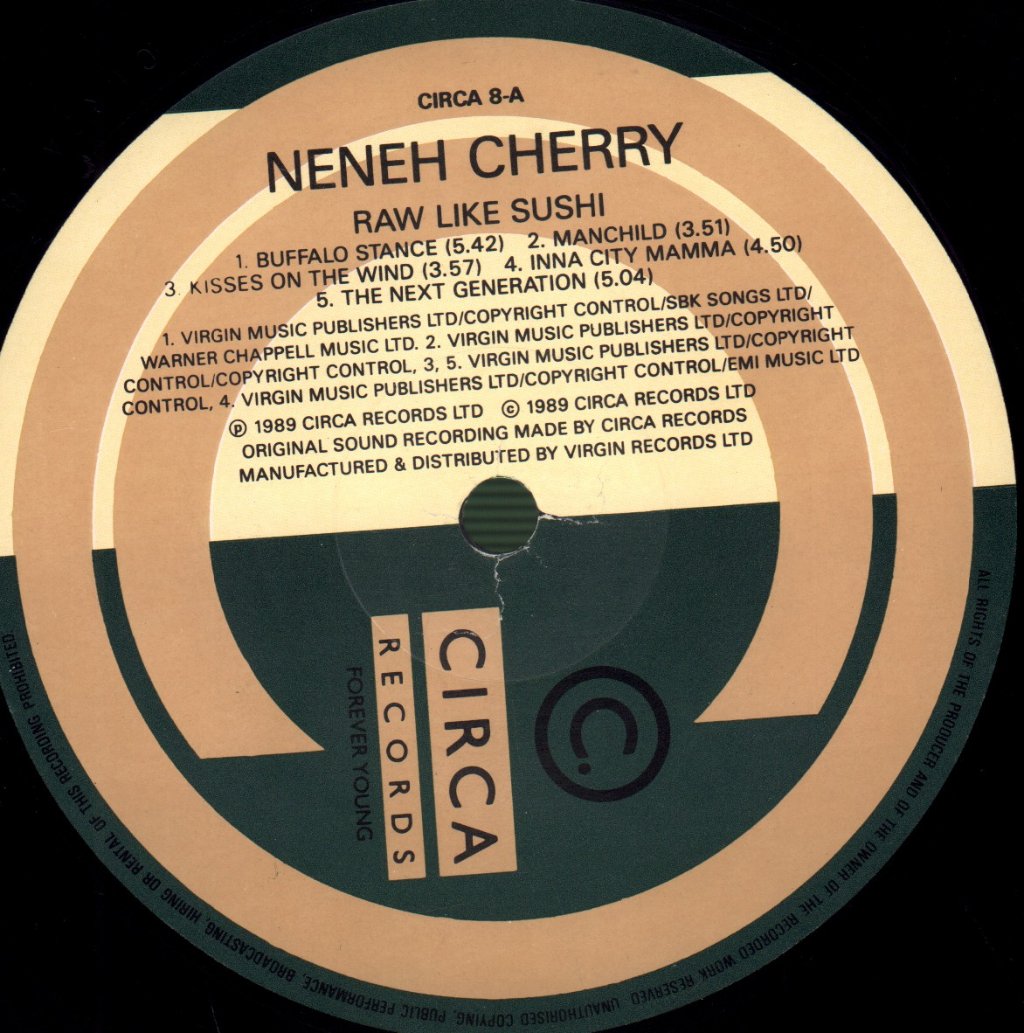 Neneh Cherry - Raw Like Sushi - Lp