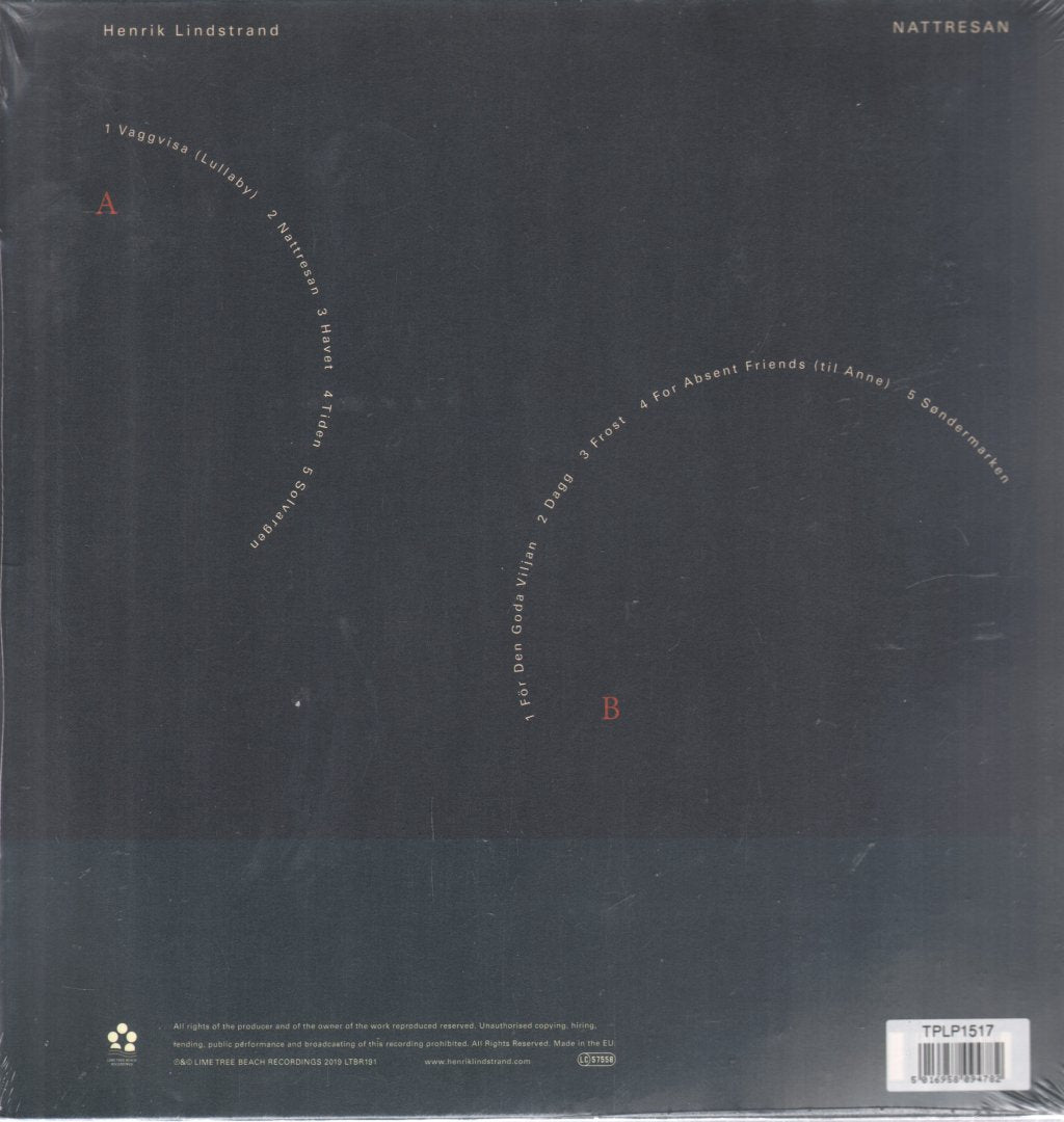 Henrik Lindstrand - Nattresan - Lp