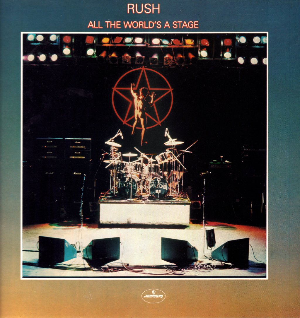 Rush - All The World's A Stage - Double Lp
