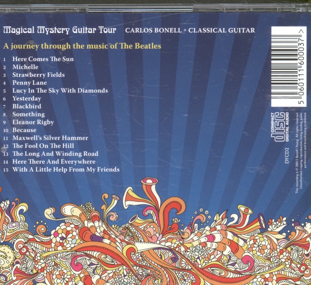Carlos Bonell - Magical Mystery Guitar Tour - Cd