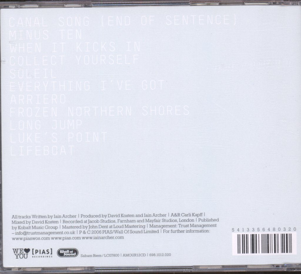 Iain Archer - Magnetic North - Cd
