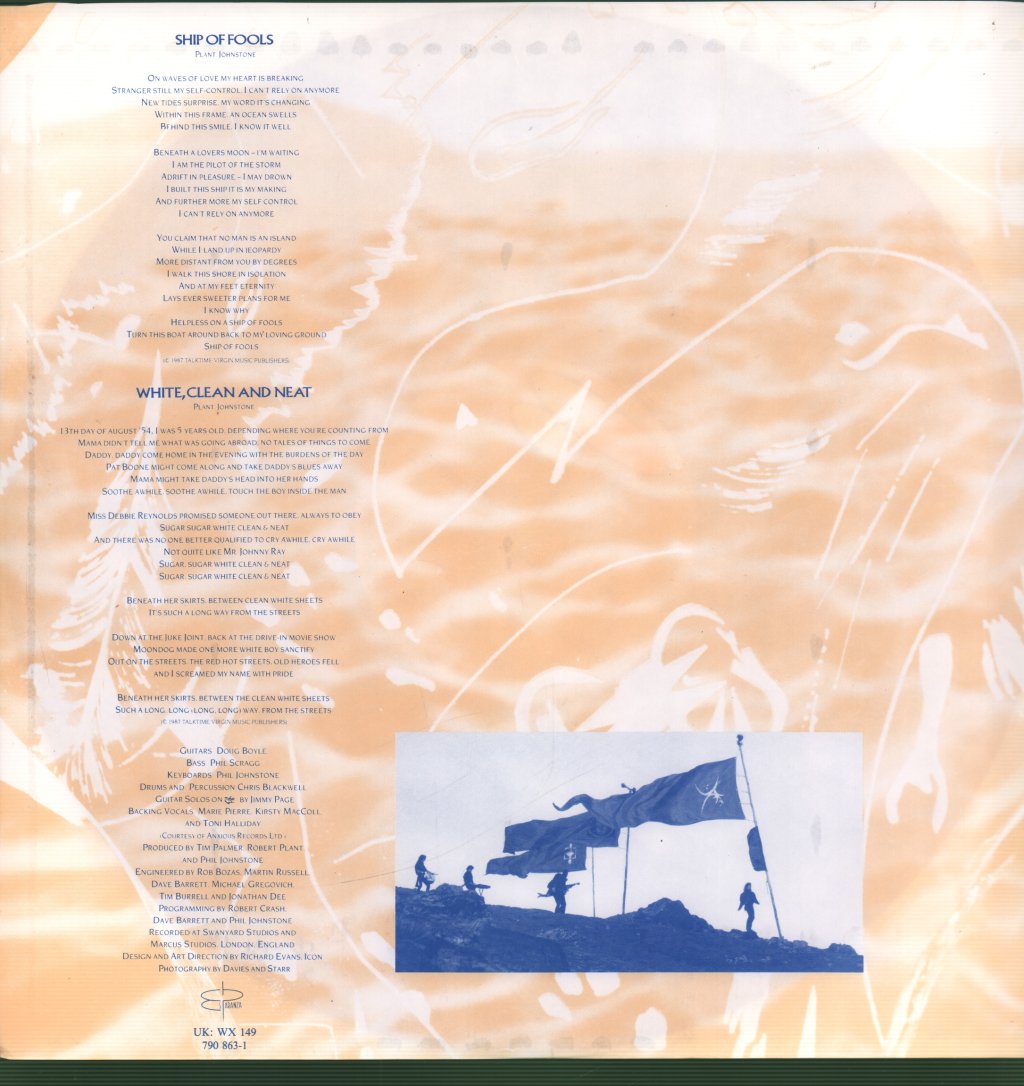 Robert Plant - Now And Zen - Lp