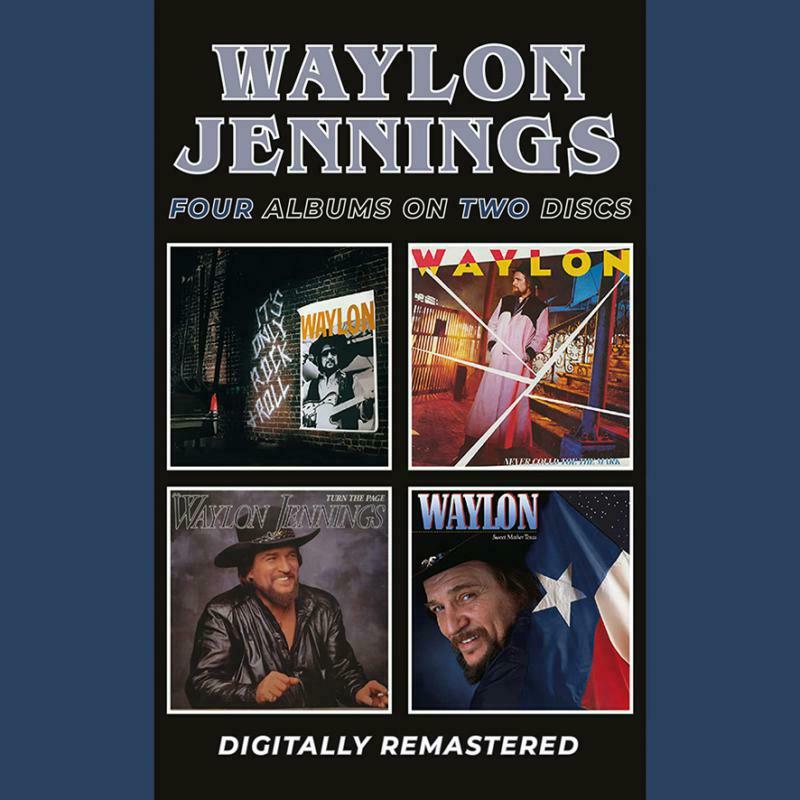 Waylon Jennings - It's Only Rock & Roll / Never Could Toe the Mark / Turn the Page / Sweet Mother Texas (2cd) - Cd