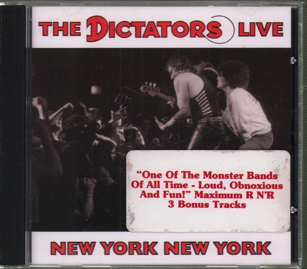 Dictators - Dictators Live: New York New York - Cd