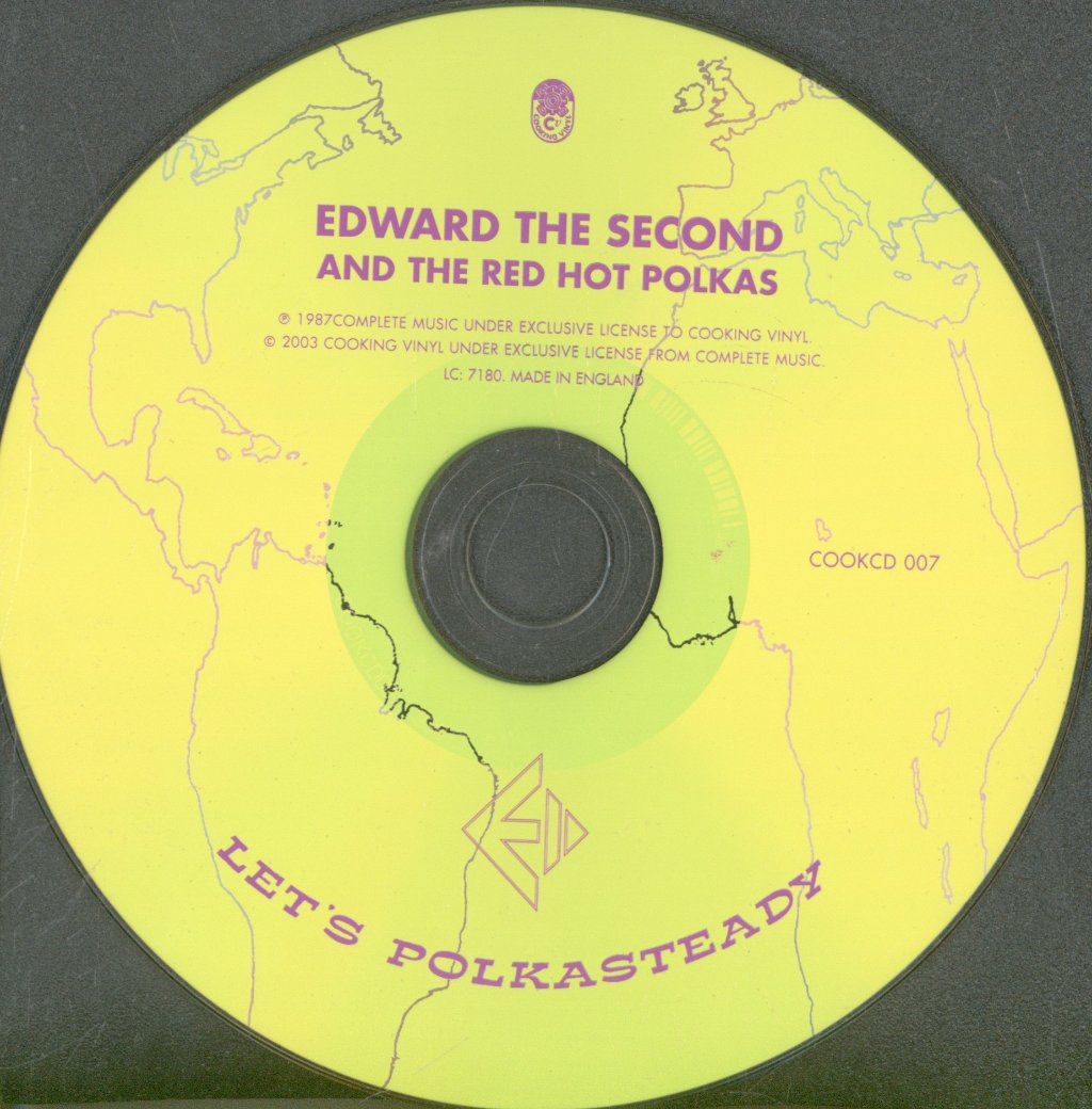 Edward The Second And The Red Hot Polkas - Let's Polkasteady - Cd