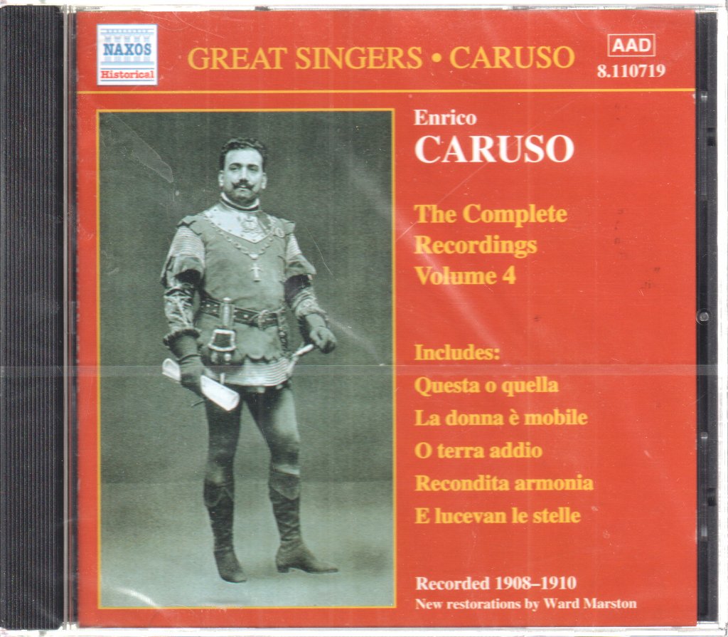 Enrico Caruso - Complete Recordings Volume 4 - Cd