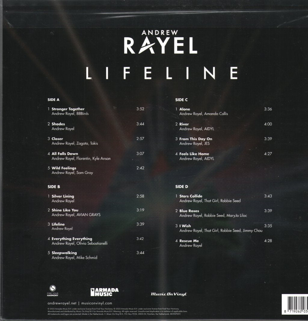 Andrew Rayel - Lifeline - Double Lp