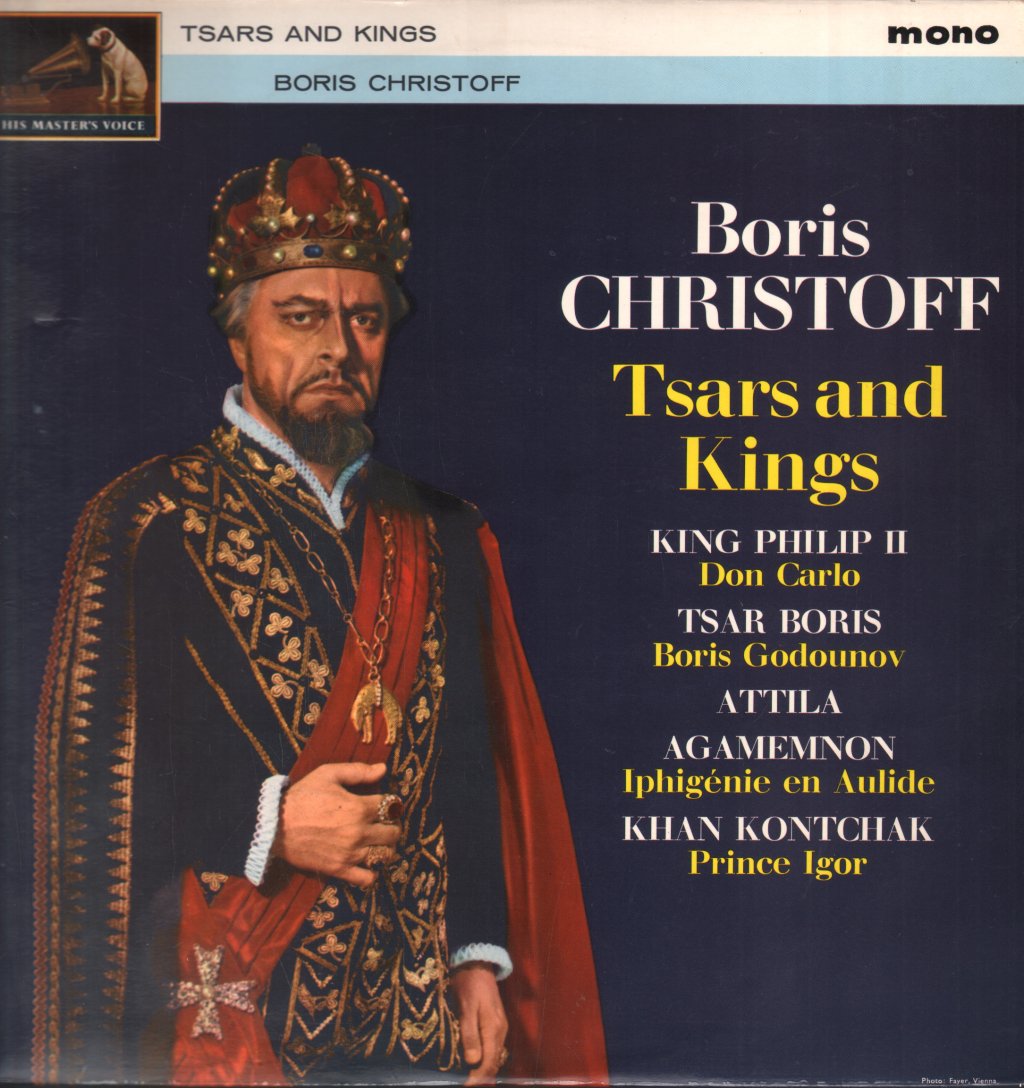 Boris Christoff - Tsars & Kings - Lp
