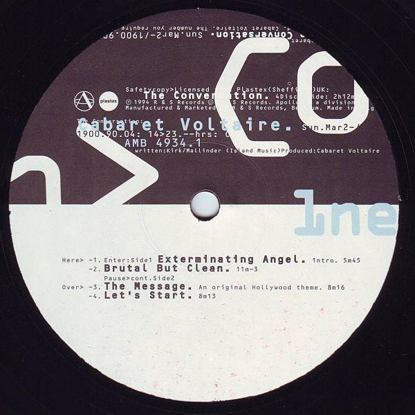 Cabaret Voltaire - Conversation - Lp Set