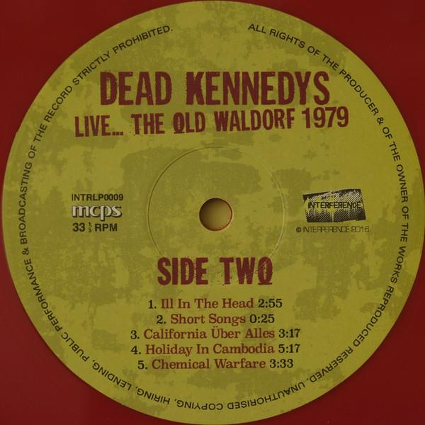 Dead Kennedys - Live... The Old Waldorf 1979 - Lp