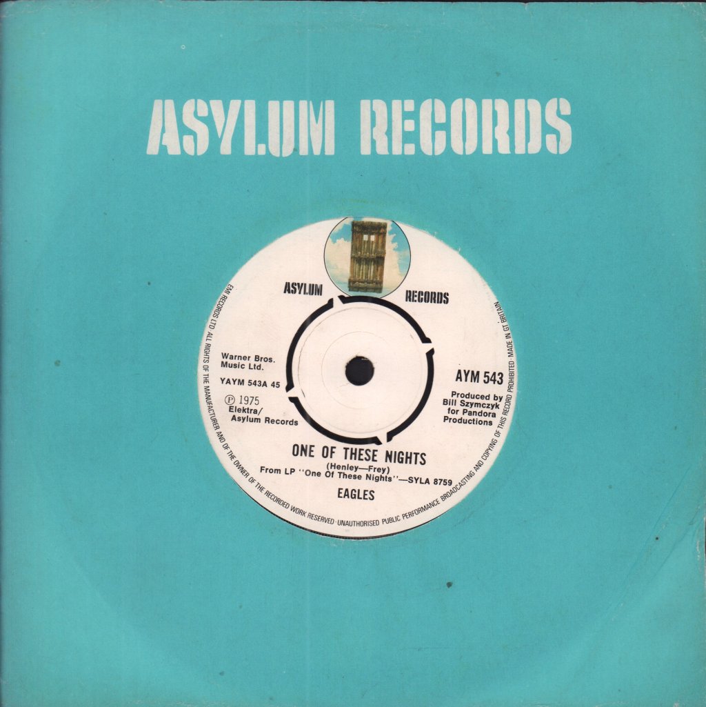 Eagles (Rock Group) - One Of These Nights - 7 Inch
