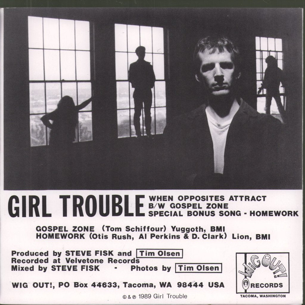 Girl Trouble - When Opposites Attract - 7 Inch