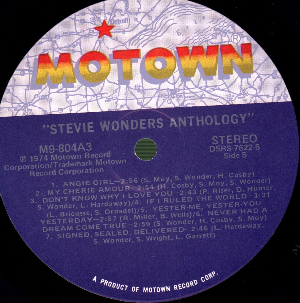 Stevie Wonder - Anthology - Triple Lp