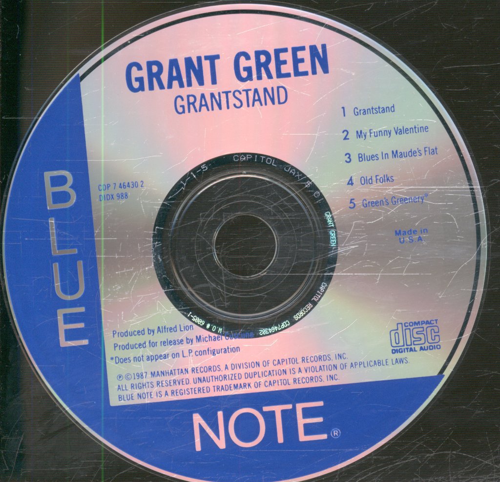 Grant Green - Grantstand - Cd