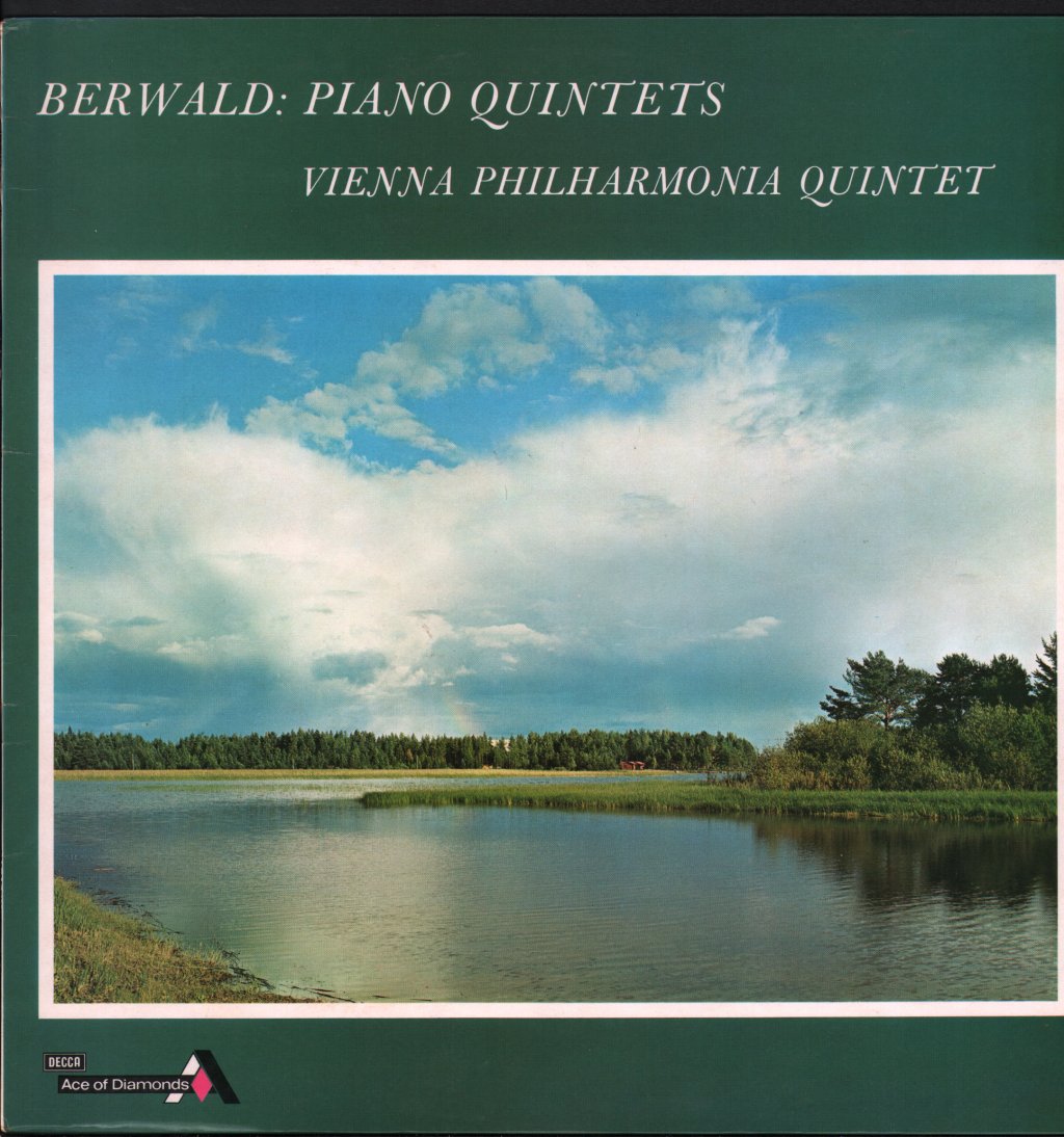 Vienna Philharmonia Quintet - Berwald - Piano Quintet No. 1 In C Minor / Piano Quintet No. 2 In A Major - Lp