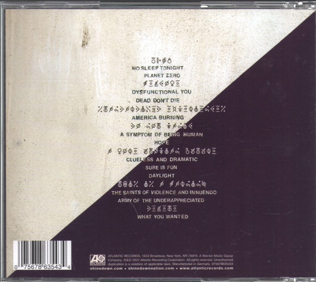 Shinedown - Planet Zero - Cd