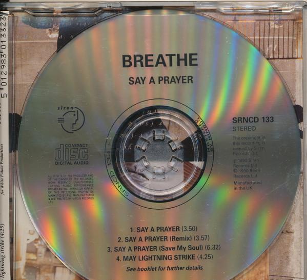 Breathe - Say A Prayer - Cd