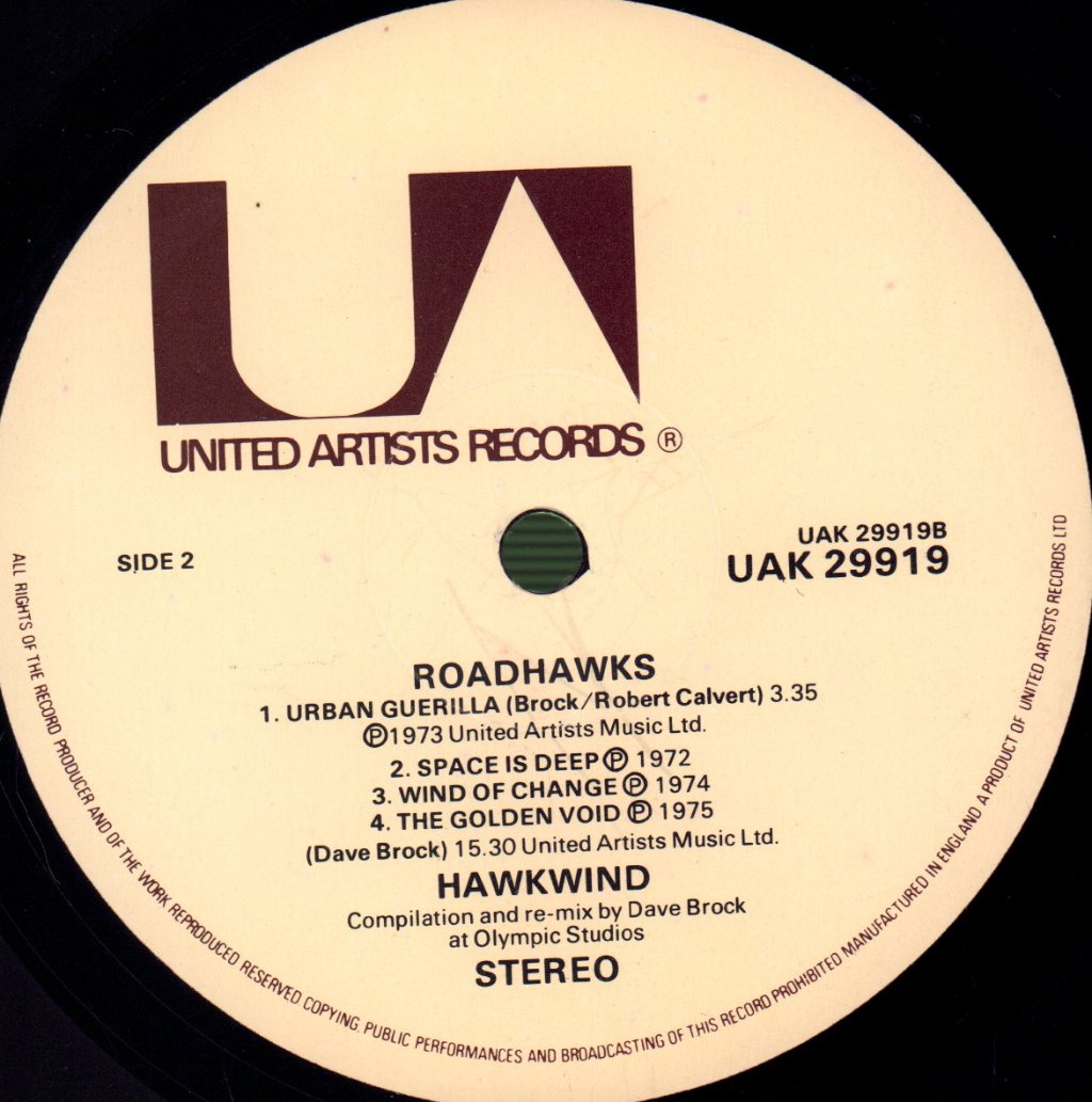 Hawkwind - Road Hawks - Lp
