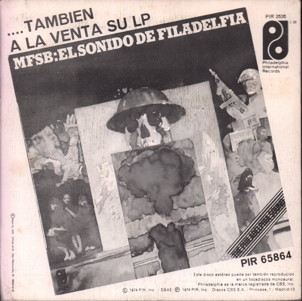 MFSB - Amor Es El Mensaje - 7 Inch