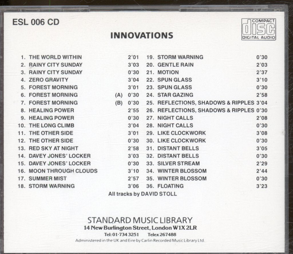 Various Artists - Innovations - Cd