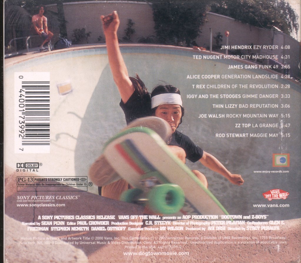 Various Artists - Dogtown And Z-Boys: O.G. Motion Picture Soundtrack - Cd