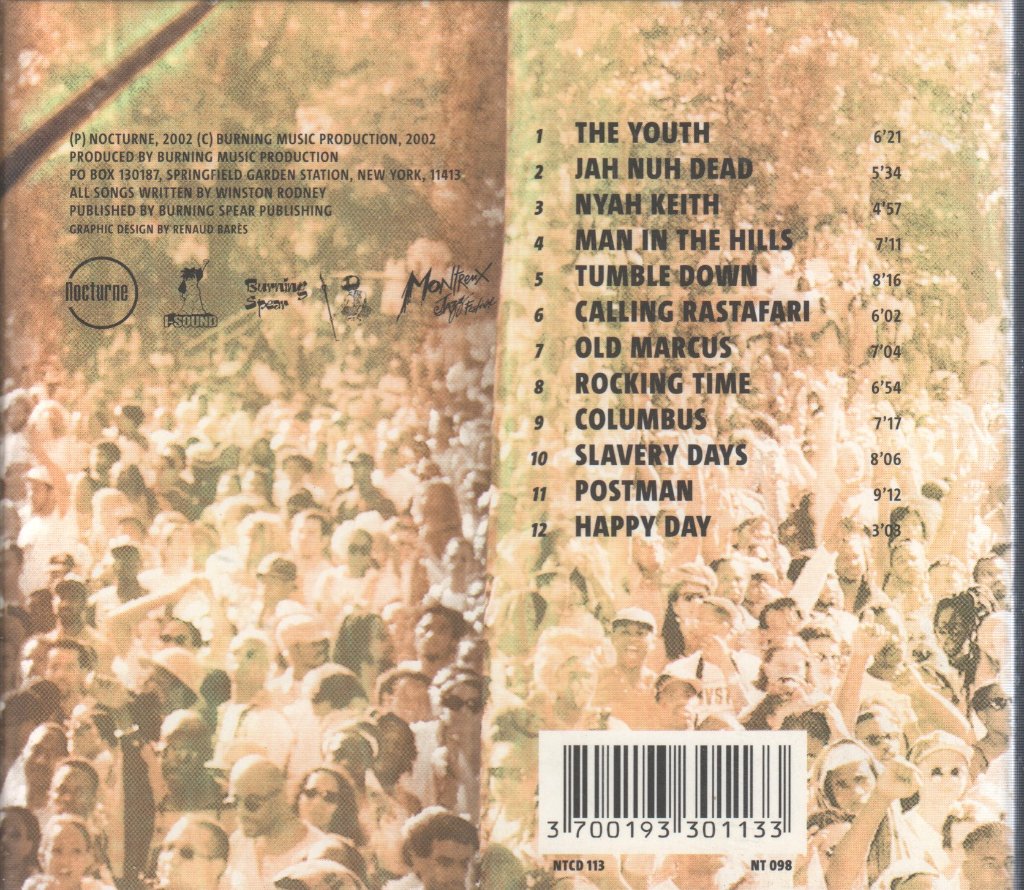 Burning Spear - Live At Montreux Jazz Festival 2001 - Cd