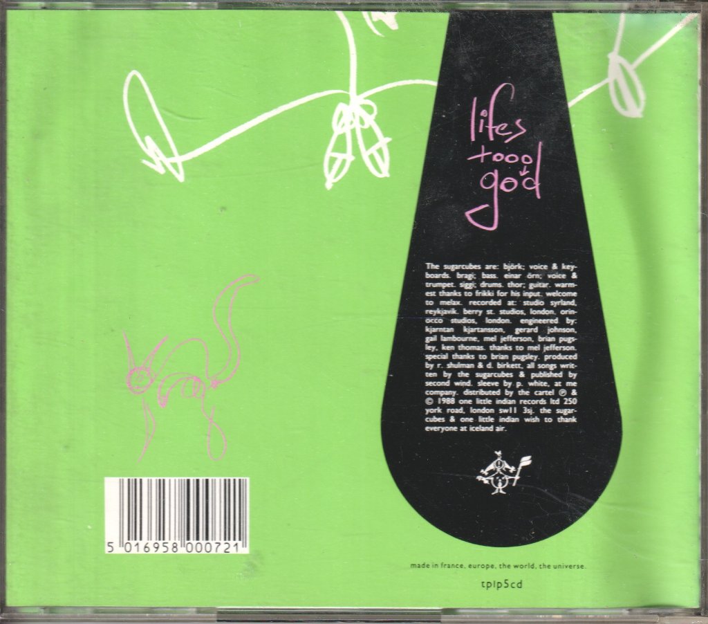 Sugarcubes - Life's Too Good - Cd