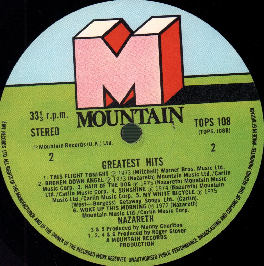 Nazareth - Greatest Hits - Lp