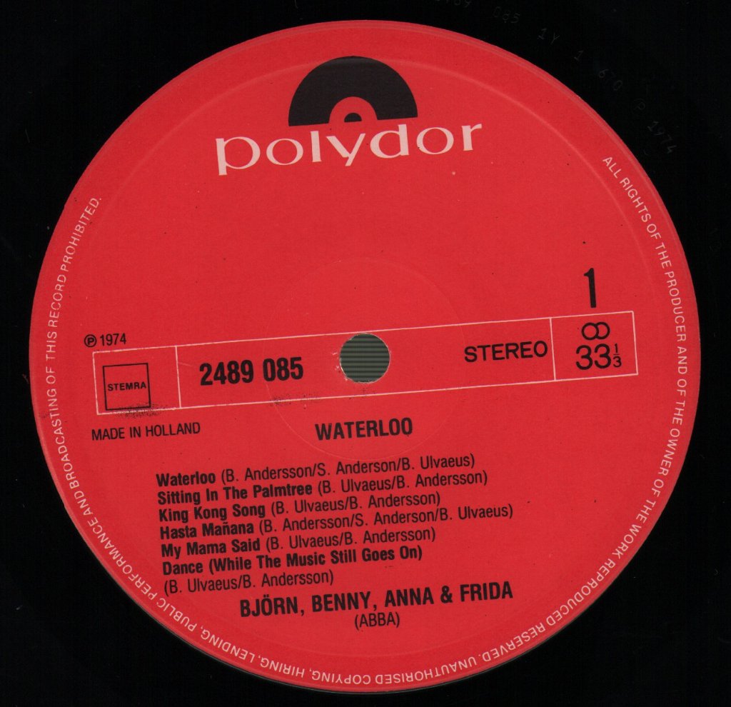 Björn & Benny, Agnetha & Anni-Frid - Waterloo - Lp
