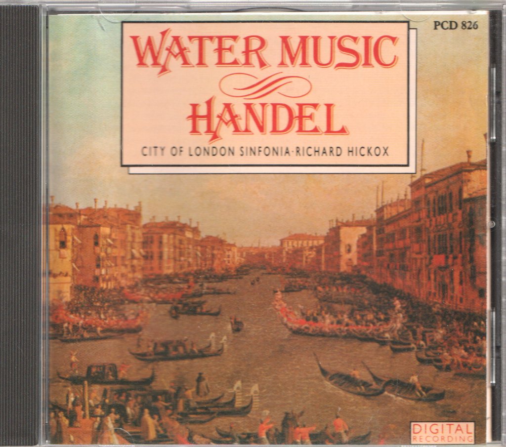City Of London Sinfonia, Richard Hickox - Händel - Water Music - Cd