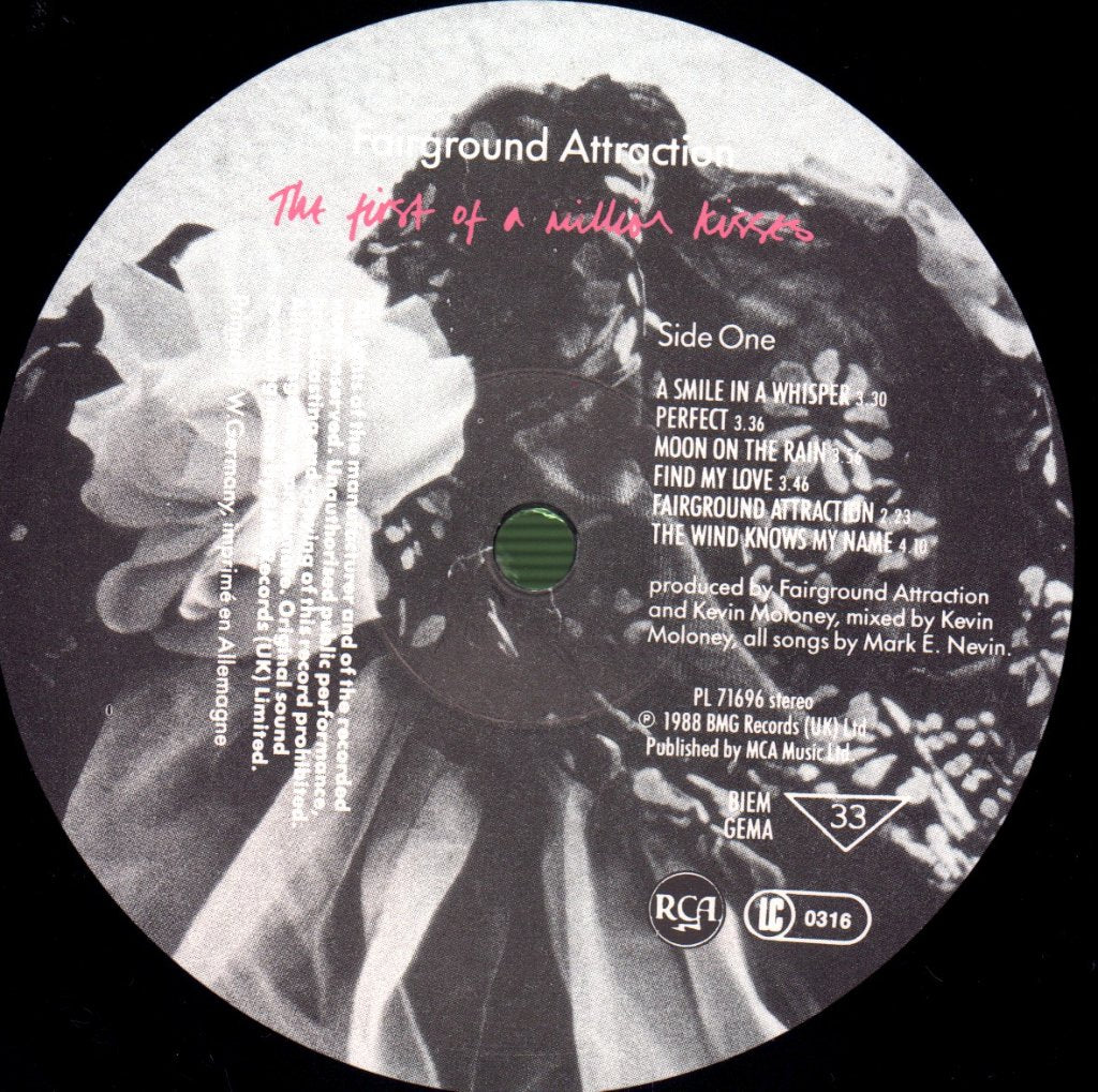 Fairground Attraction - First Of A Million Kisses - Lp
