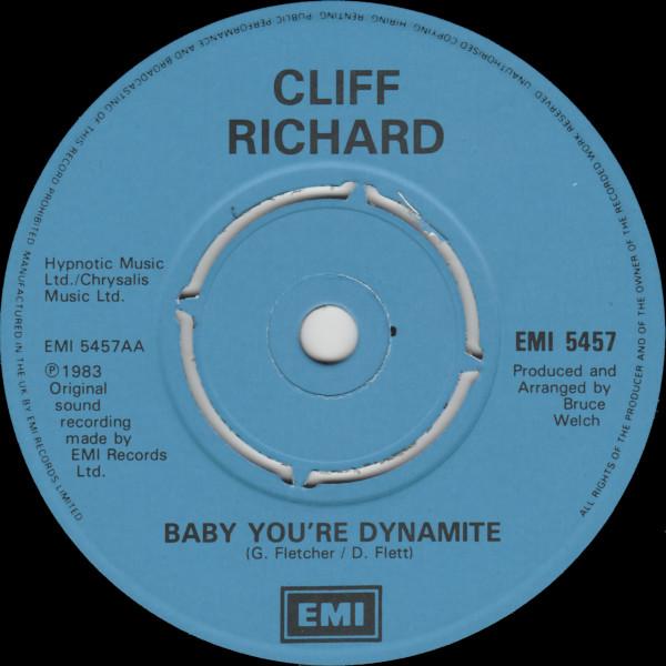 Cliff Richard - Ocean Deep / Baby You're Dynamite - 7 Inch