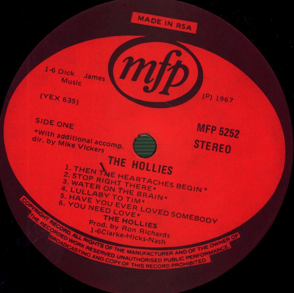Hollies - Hollies - Lp