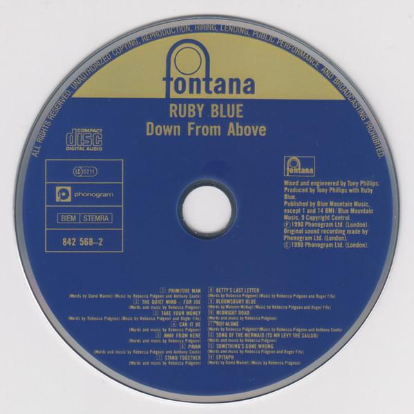Ruby Blue - Down From Above - Cd