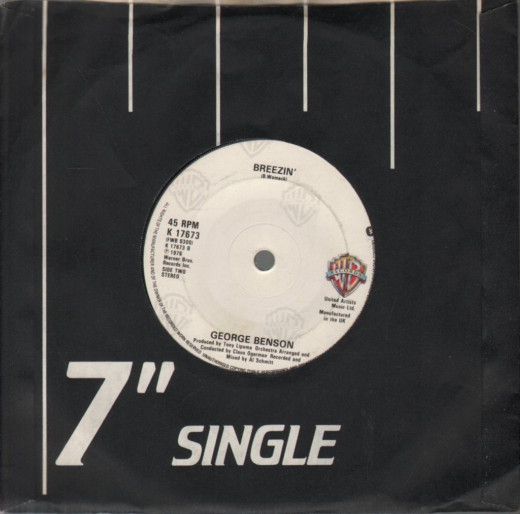 George Benson - Give Me The Night - 7 Inch