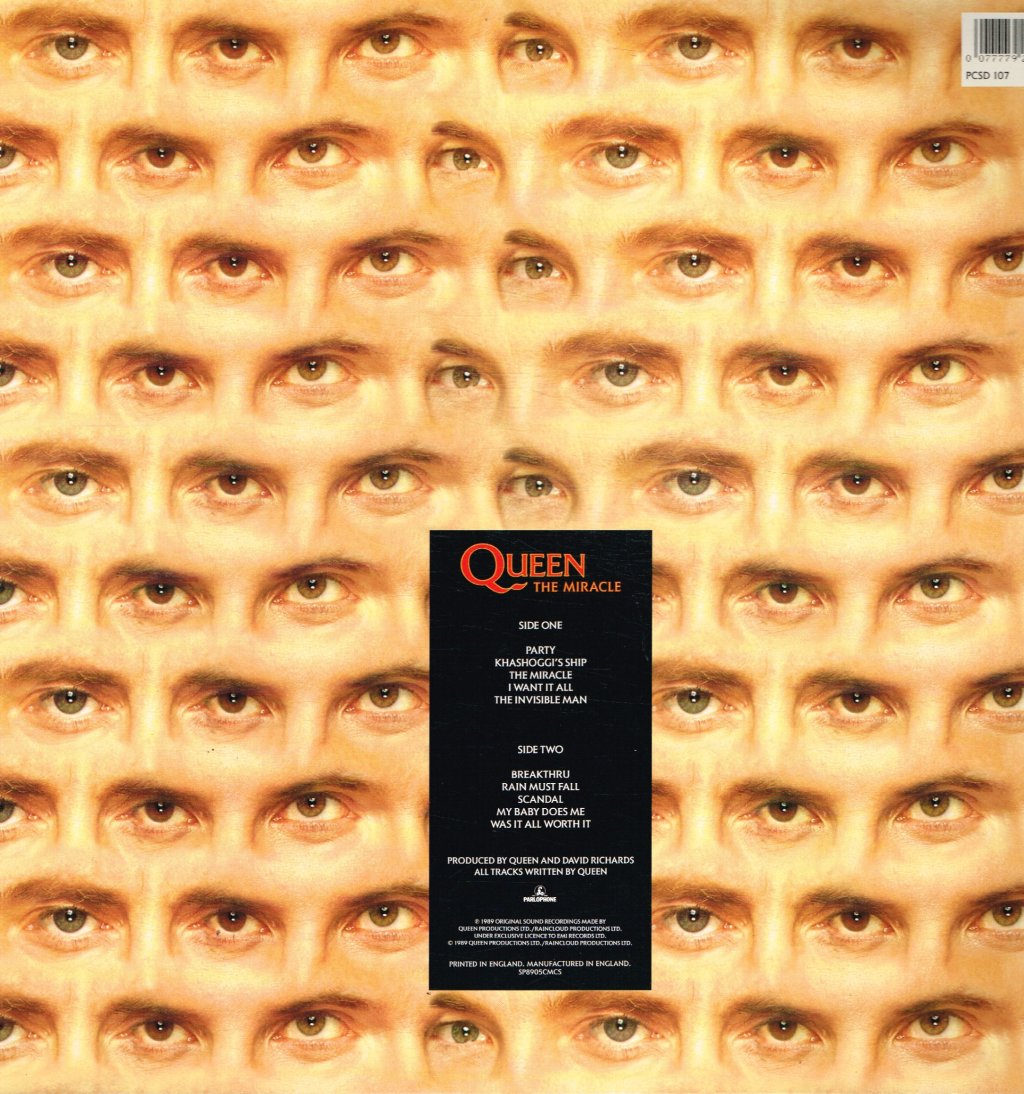 Queen - Miracle - Lp