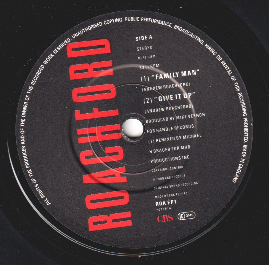Roachford - Family Man - 7 Inch