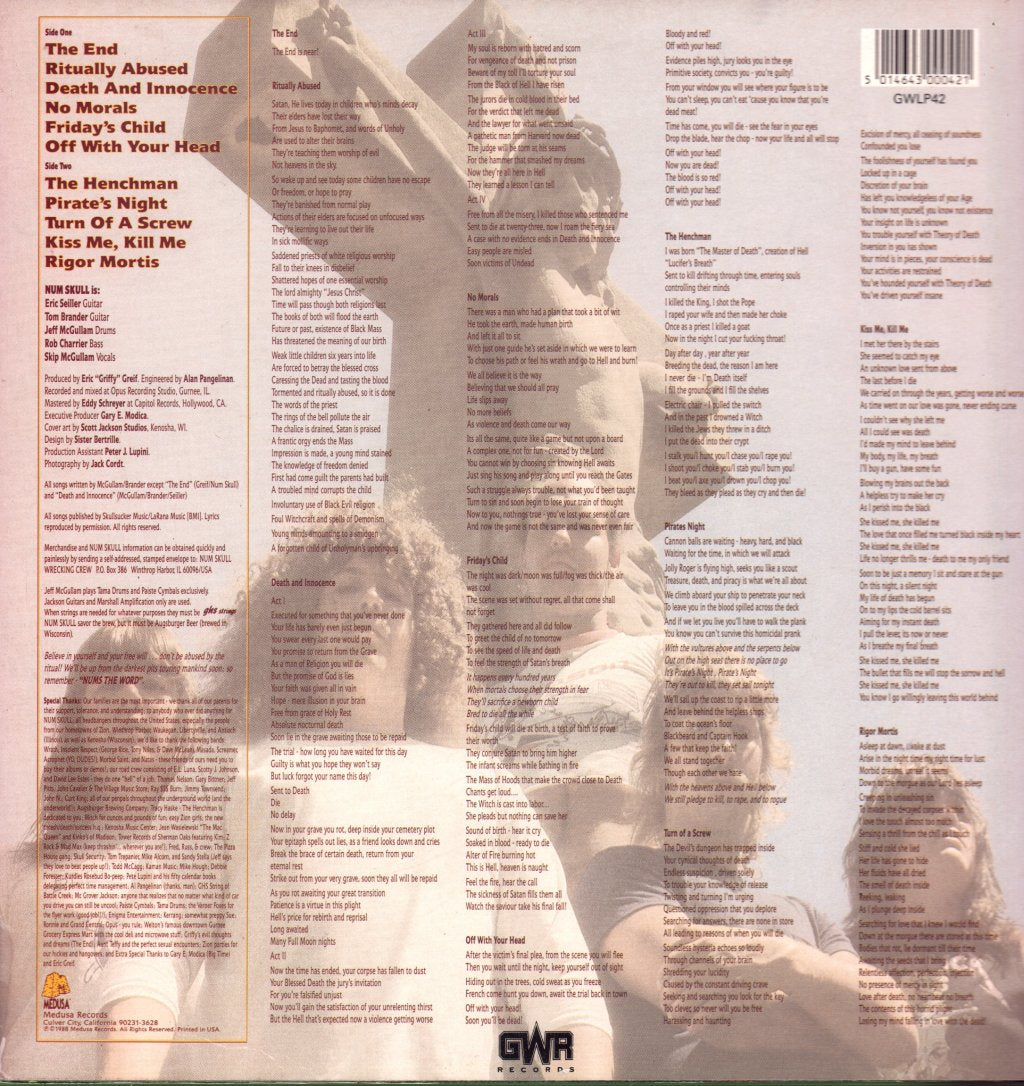 Num Skull - Ritually Abused - Lp