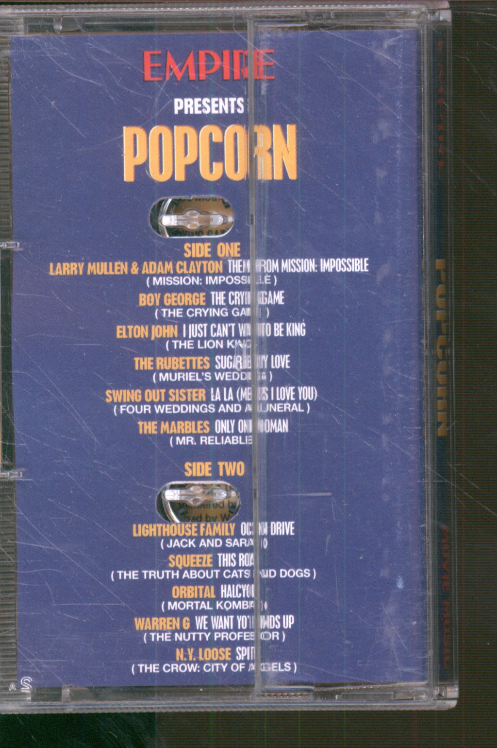 Various Artists - Popcorn Movie Music - Cassette